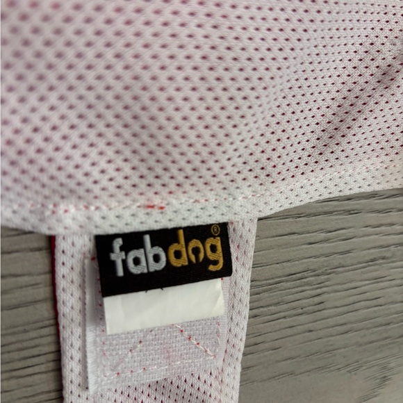 NWOT Fabdog Red Raincoat In Xs - Picture 6 of 8